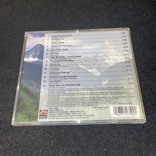 JOHN DENVER • The Best Of ~ Greatest Hits - Picture 5 of 7