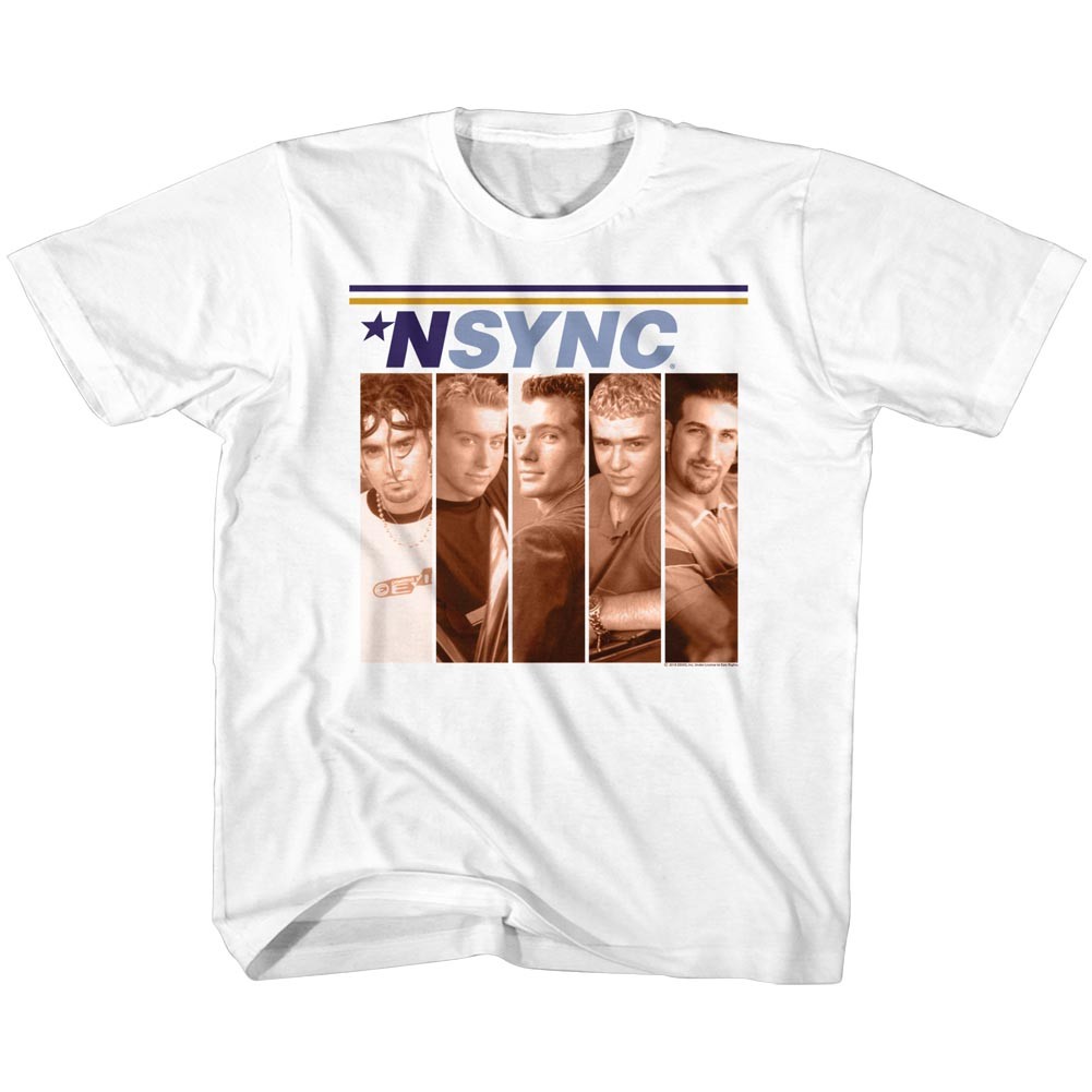 NSYNC Toddler TShirt Debut Album Cover White Tee eBay