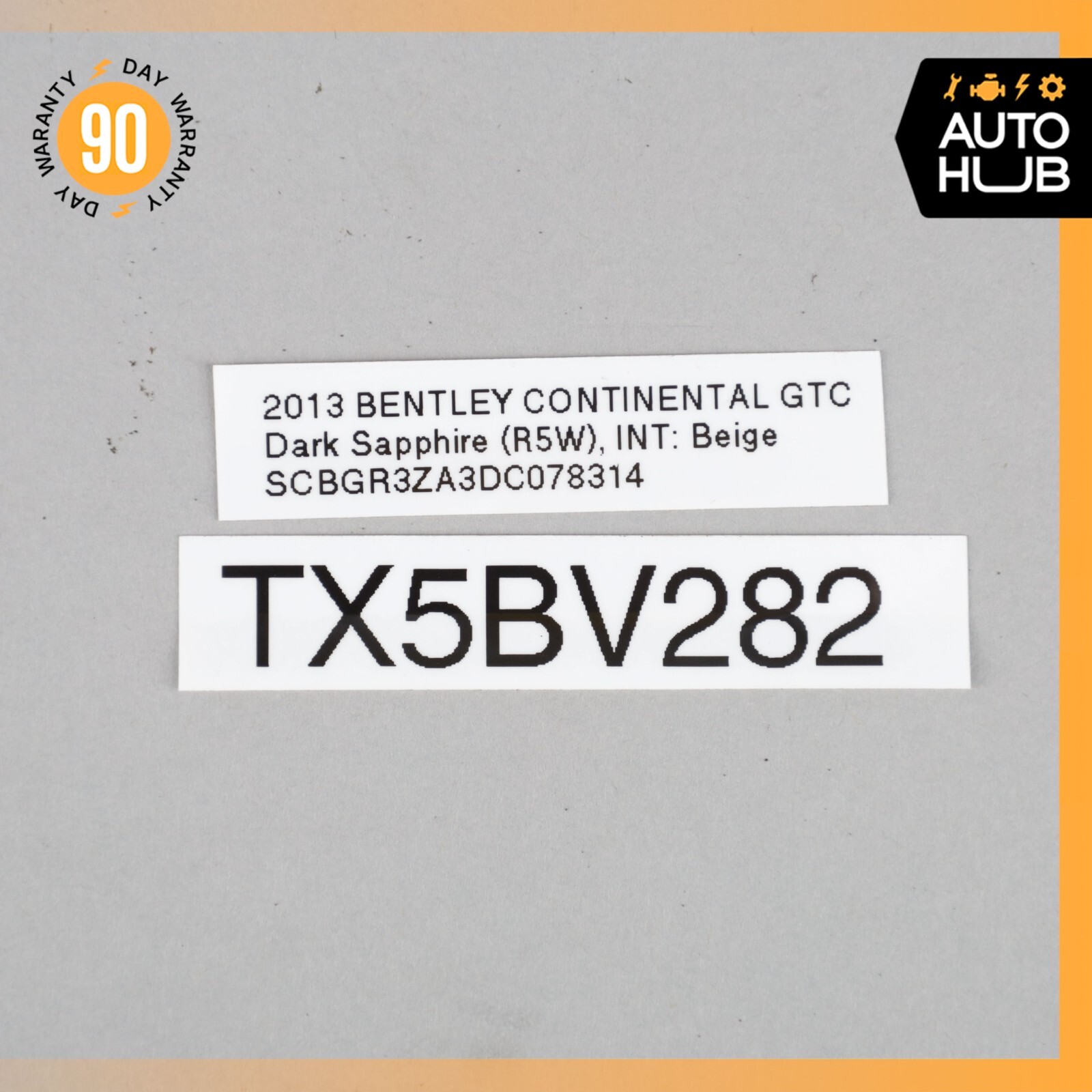 07-18 Bentley Continental GTC GT Right Side Fuel Pump Hose Line OEM 71k