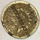 1860s J. Vanarsdale Counterstamp Copper Nickel Indian Head Cent G Coin #12494