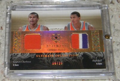 Leandro Barbosa / Raja Bell - 2006-07 Ultimate Collection Combos Patch #06/25
