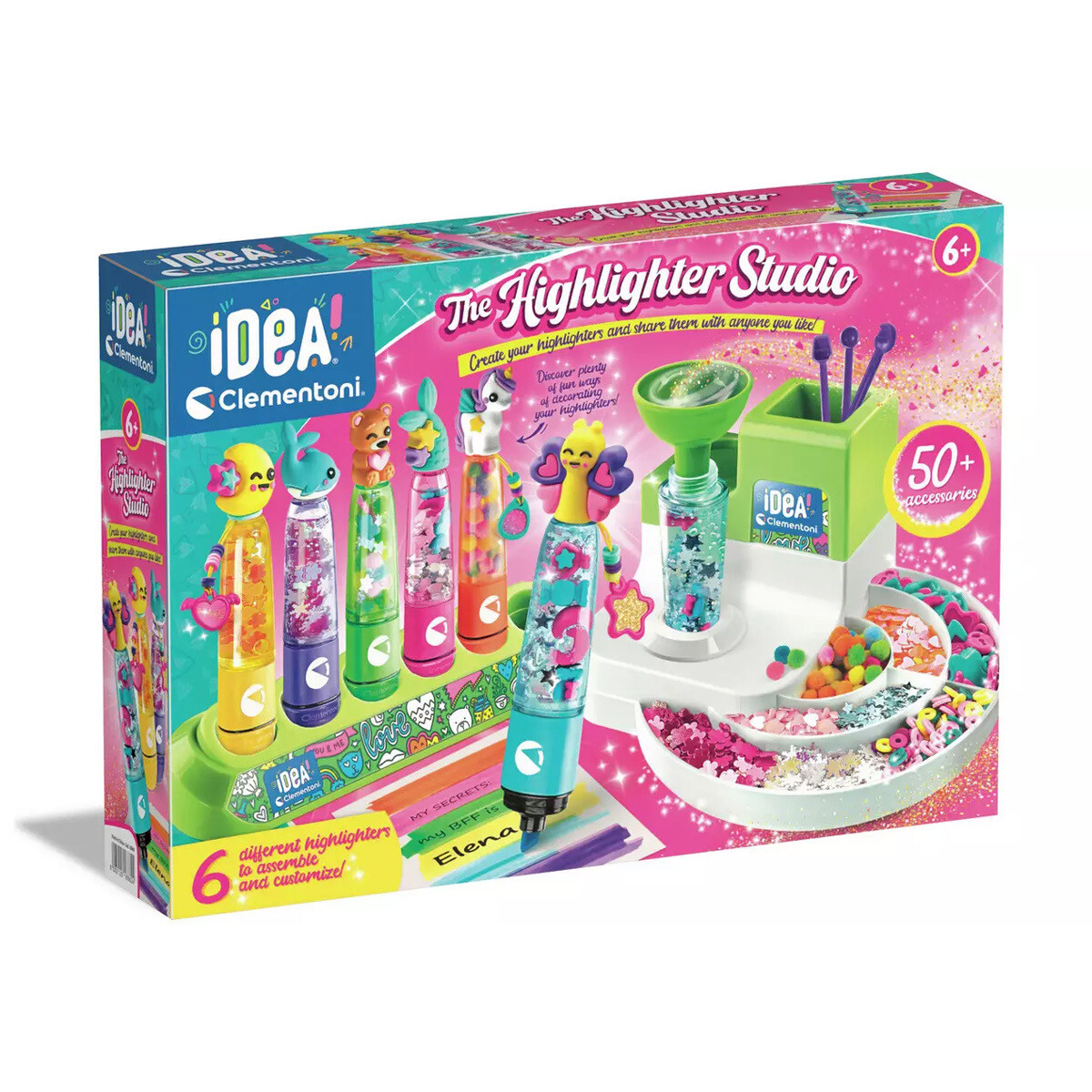 Clementoni The Highlighter Studio Lab DIY Arts & Crafts Kit Creator