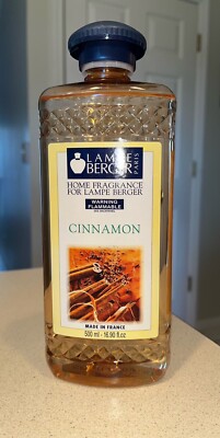 Lampe Berger Fragrance Oil Cinnamon  16.9 Oz./500mL Made In France