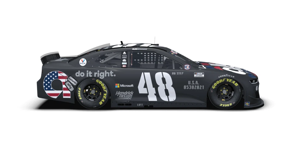 Nascar Alex Bowman sticker car weatherproof bumper vinyl decal