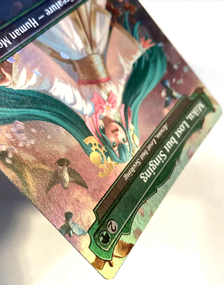 MTG Miku, Lost but Singing RAINBOW FOIL Secret Lair x Hatsune Miku