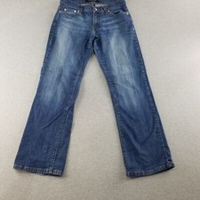 Calvin Klein Jeans Women's Sz 2 vtg 98 Cotton High Quality Med Wash Nice Quality