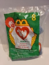 Vintage McDonalds ty Teenie Beanie Babies 1998 8 Scoop the Pelican NIP