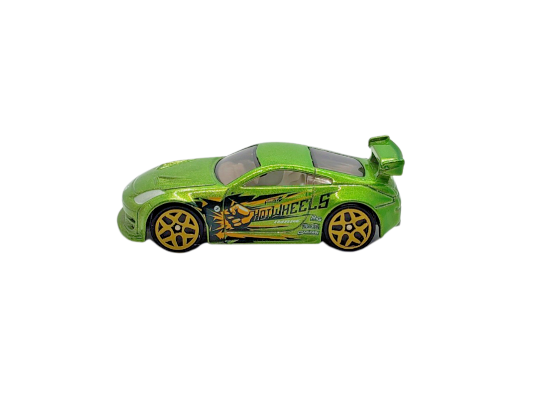 2018 Hot Wheels Nissan 350Z - Metallic Green - Loose | eBay