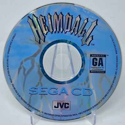 Heimdall (Sega CD, 1994) Complete in Case with Registration Card