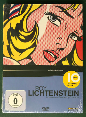 Roy Lichtenstein (DVD) 1990 art documentary, MINT, FACTORY SEALED, Ohio seller