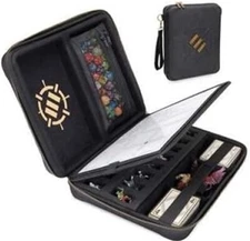 ENHANCE Tabletop Roleplaying Game Organizer Case, Black (ENTTCEC100BKWS)