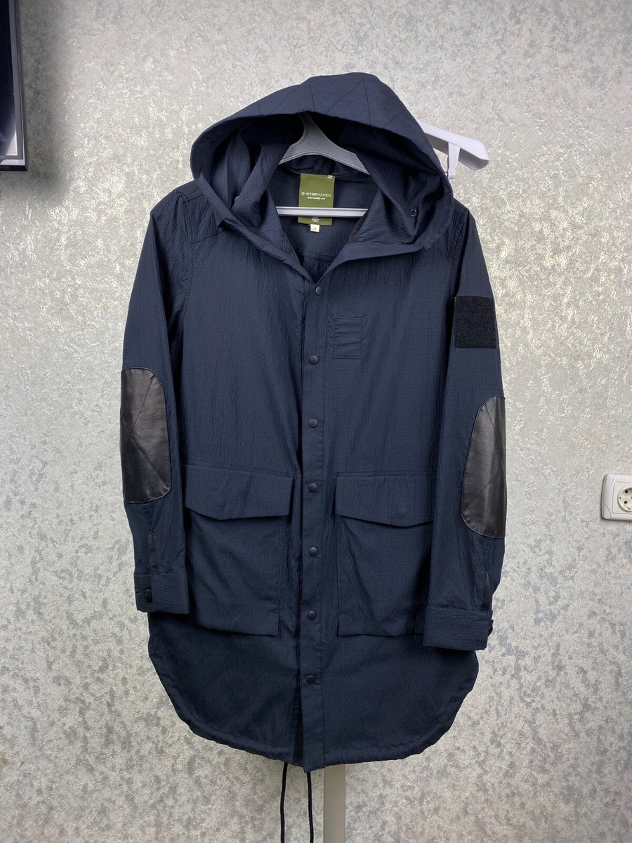 €180 G-STAR RAW Women's Avity Hooded Rain Relax Coat Size M | eBay