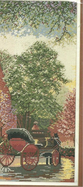 Elsa Williams Evening Carriage Ride Needlepoint Kit 06410 for sale ...