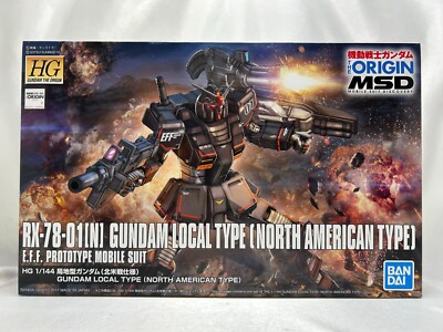 BANDAI HG Gundam 1/144 RX-78-01 N Gundam Local Type North American