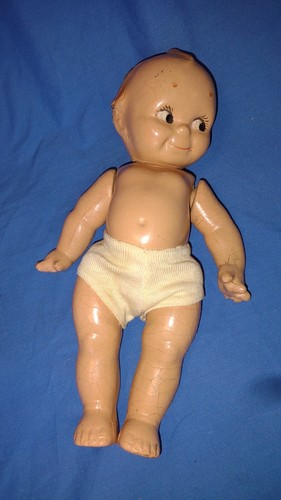 Muñeca vintage camafeo Kewpie 15 pulgadas 1967 vestido y ropa interior comp - Imagen 6 de 13