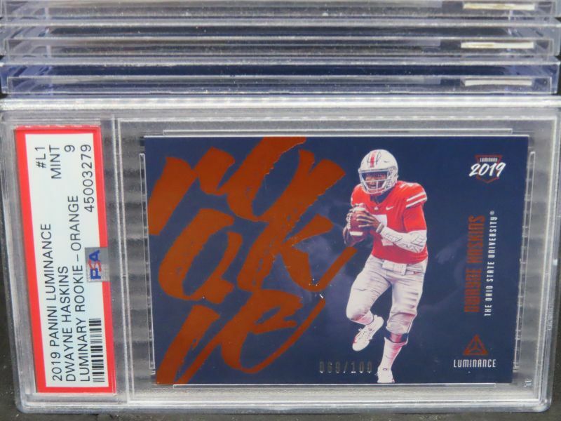 Dwayne Haskins Panini Luminance Luminary Rookie #L1 Orange
