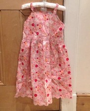 Verbaudet Dress, 2-3y Pink Cotton, Summer Cotton, French