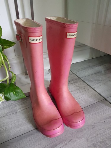 hunter wellies size 4 ladies