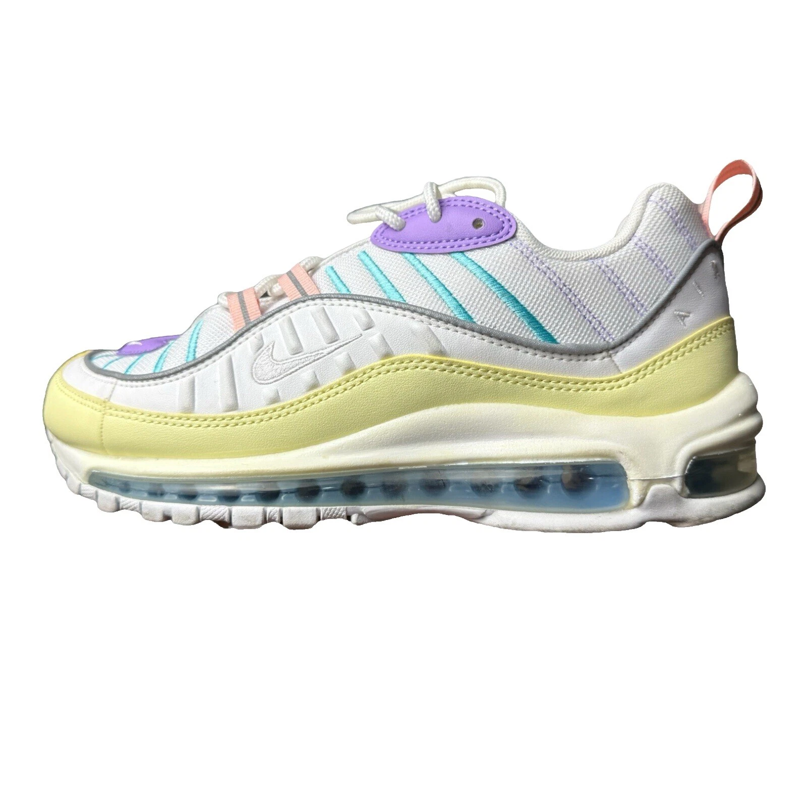 Parte superior de cuero Multicolor a Rayas para mujeres