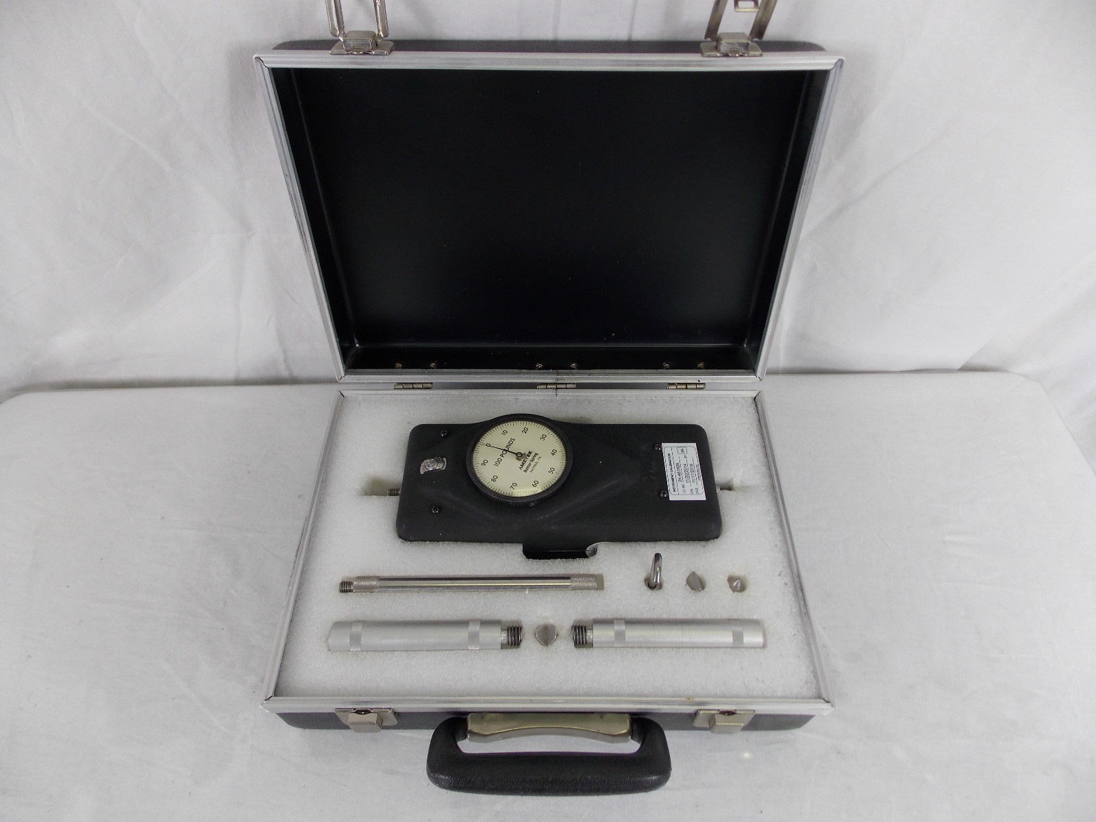 AMETEK HUNTER SPRINGS DIAL FORCE GAGE GAUGE 0 - 100 LBS. CALIBRATOR | eBay