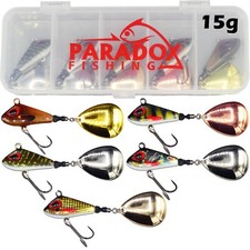 Paradox Fishing Jig Spinner Set Bleikopfspinn...