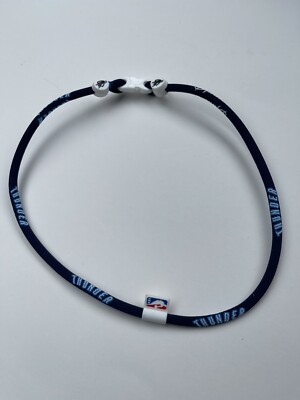 Phiten OKLAHOMA CITY THUNDER Titanium NBA Necklace - 21  - NEW, LOOSE -