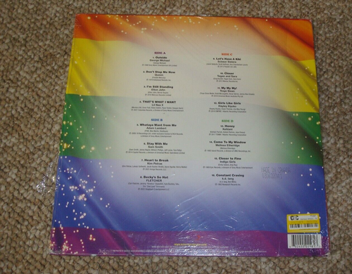 Now That's What I Call Proud Target Ltd Ed Blue Vinyl Double 2 LP Torn Shrink - Imagen 2 de 2