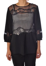 Twin Set  -  Shirt - Female - Black - 2027409A184042