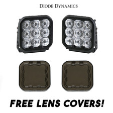 Diode Dynamics SS5 Sport Driving Light Kit w/ Multi Backlight Colors & Covers