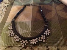 Lydel Nyc Statement Necklace With Gorgeous Rhinestones!