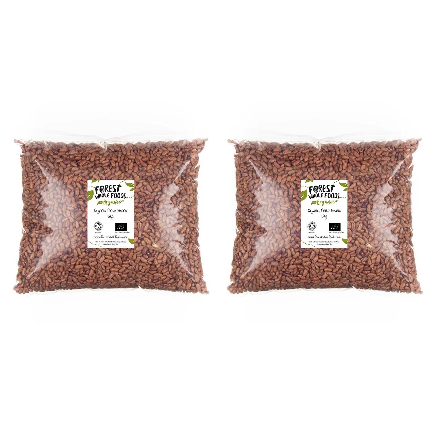 Organic Pinto Beans 10kg - Forest Whole Foods