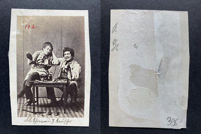Fr. Anna Schramm & Reuscher Vintage CDV Albums Print.