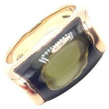 Authentic Bulgari Bvlgari Tronchetto 18k Yell...