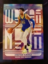 2021-22 NBA Hoops We Got Next #7 Jonathan Kuminga - Golden State Warriors