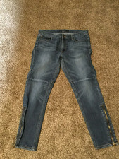 Ralph Lauren Sport Pants Womens Size 32 Denim Breeches Equestrian Vintage