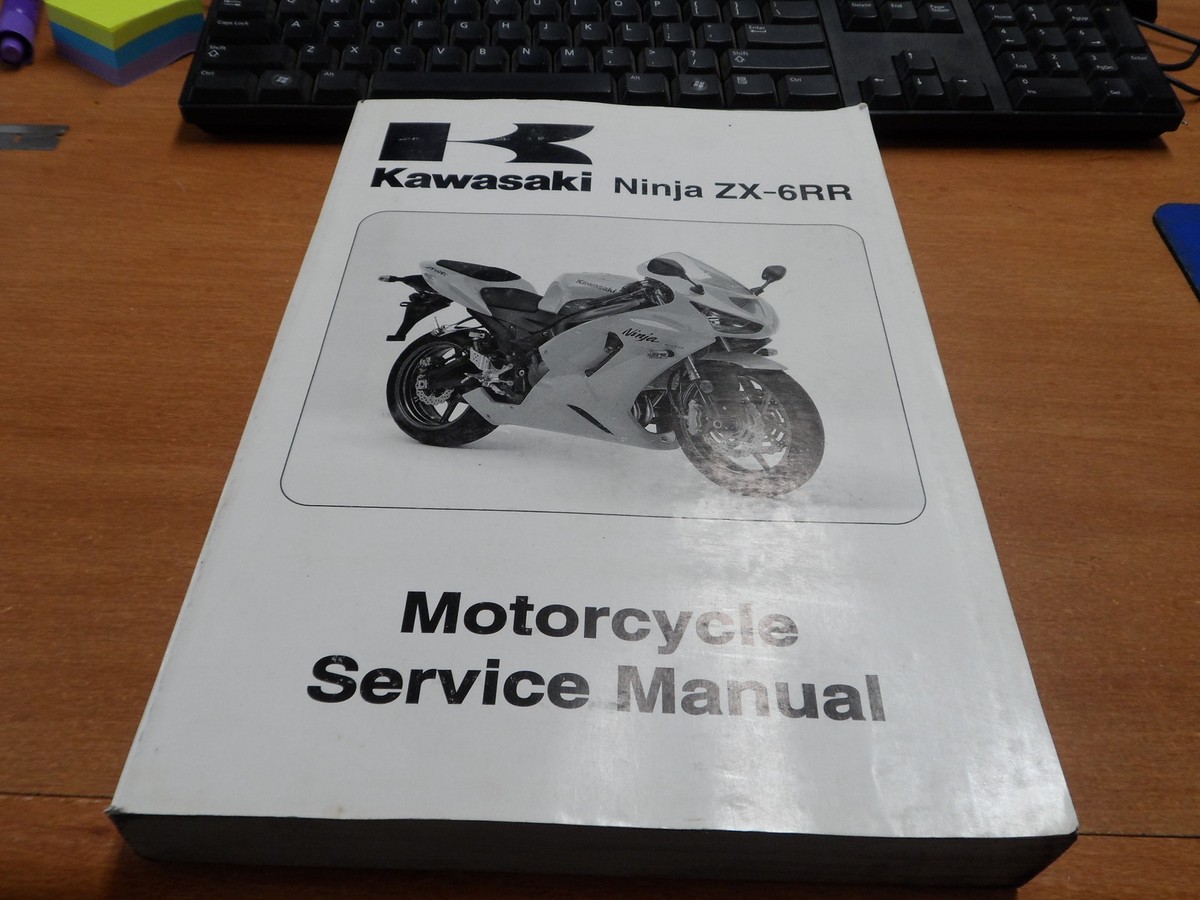 OEM KawasakiService Manual 2005 ZX600RR 99924-1345-01 | eBay