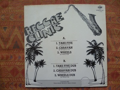 REGGAE CLINIC 65 - Take Five Caravan Wheels ( LP - Holland REGGAE CLINIC 65 - Take Five Caravan Wheels ( LP - Holland