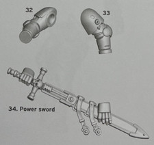 Legiones Astartes Melee Weapons Singles | Age of Darkness | Horus Heresy | 30k