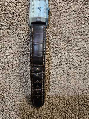 DUNHILL DUNHILLION FACET WHITE DIAL WATCH SWISS MADE QUARTZ | eBay