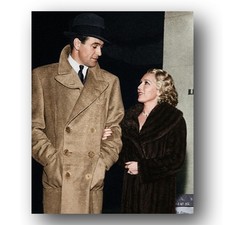 Gary Cooper & Mary Pickford Photo 8x10 Hollywood Stars Portrait