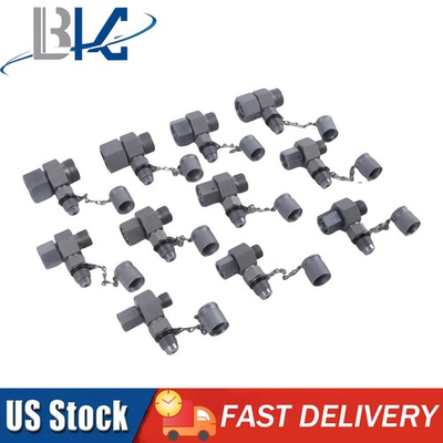 #ad 11PCS DKO Test Point Fittings Set Three Way Pressure Measuring Joint $189.99