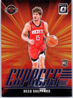 2024-25 Donruss Optic #16 Reed Sheppard Express Lane Purple