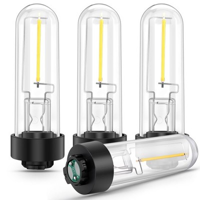 4 Pack Solar Light Replacement Bulbs Warm White 3000k 0.5w DC 3v Solar Bulbs