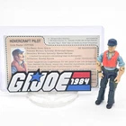 Gi Joe 1984 Cutter 100% complete w Uncut File Card Excellent ARAH Vintage G.I.