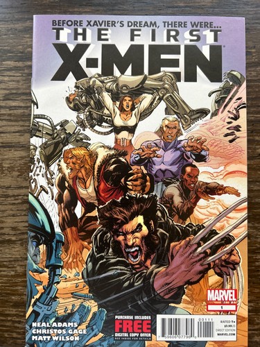 THE FIRST X-MEN 1 2 3 NM LOT Neal Adams Uncanny X-Men Wolverine Sabretooth 1-3 - Picture 2 of 7