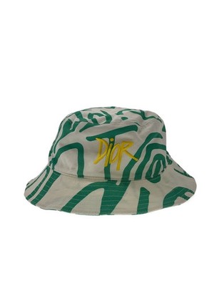 Christian Dior × STUSSY Shawn Hat 033C906A4949 L White