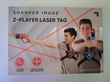 Sharper Image 2-Player Infrared Laser Tag. New.