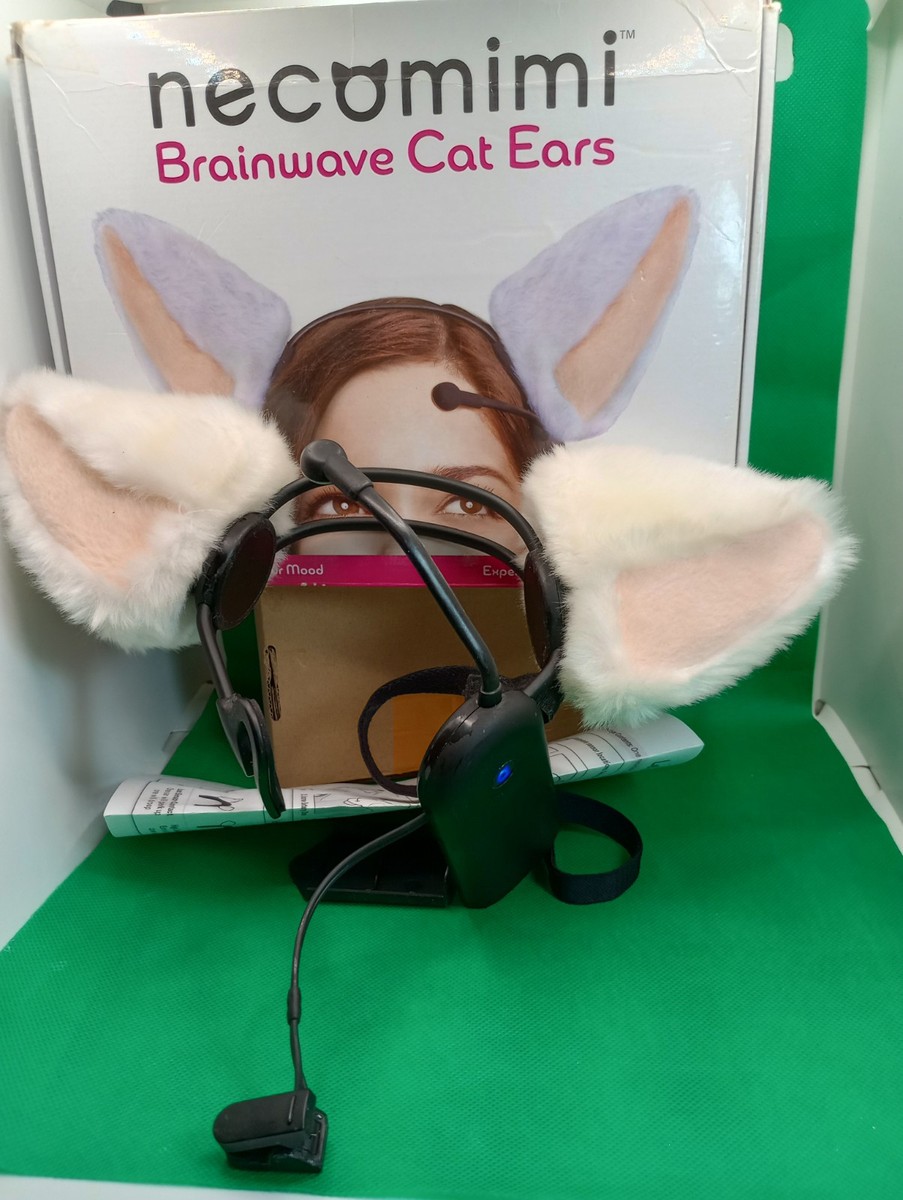 新型 NeuroSky nekomimi ２　ほぼ新品 ネコミミ Amazon.com: necomimi 2021 Model Lightweight Brain waves