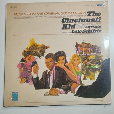Vinyl Soundtrack THE CINCINNATI KID Lalo Schifrin Steve McQueen US LP OVP 1965