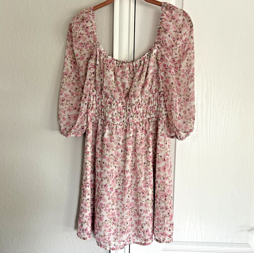 Top Zac & Rachel Taille PS – Floral Bohème Manches Courtes – Polyester-rayon – Occasion Parfait état